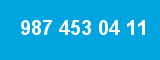 987 453 04 11 987 453 04 11